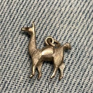 Sterling camel charm